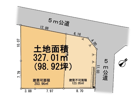 ○区画図○