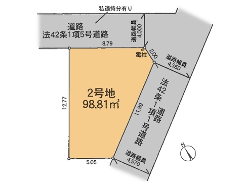 ○区画図○