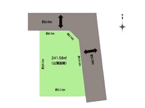 ○区画図○