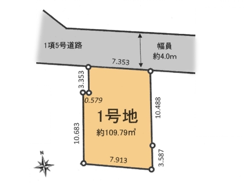 ○区画図○