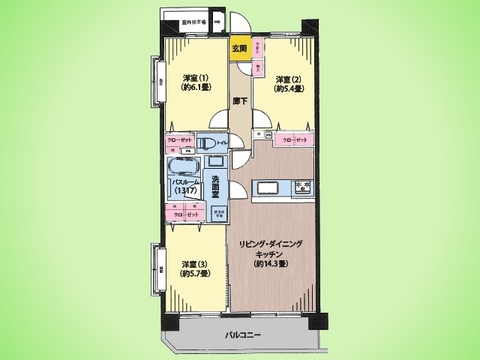 ○間取り図○お気軽にお問合せくださいませ♪