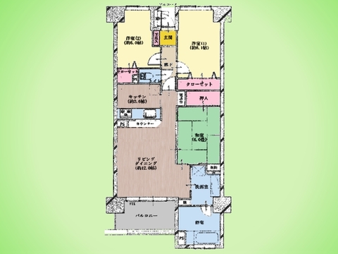○間取り図○