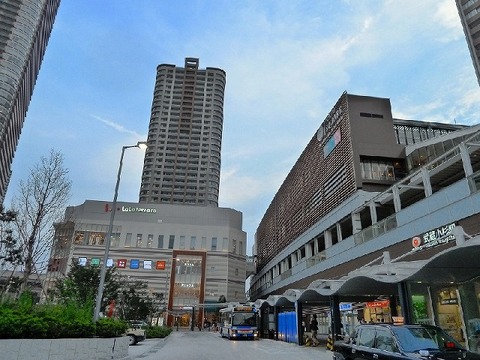 JR南武線・東急東横線「武蔵小杉」駅　距離約560m