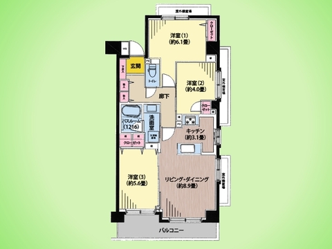 ○間取り図○