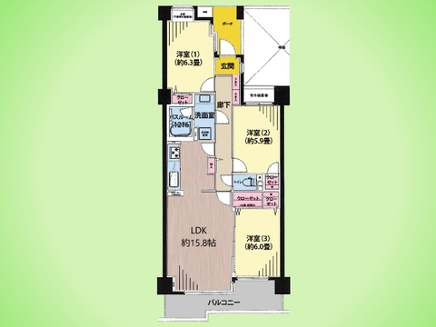○間取り図○