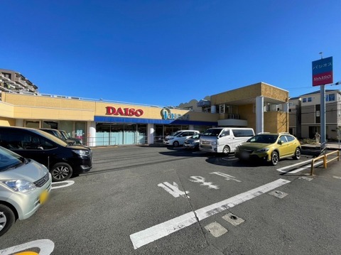 ダイソー　パシオス野川店　距離約450m