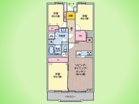 ○間取り図○