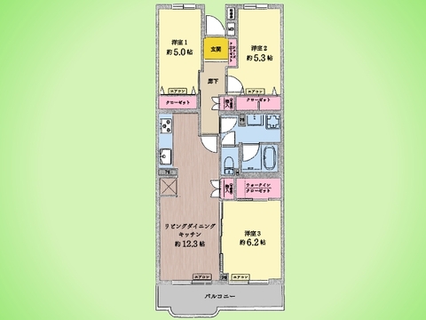 ○間取り図○