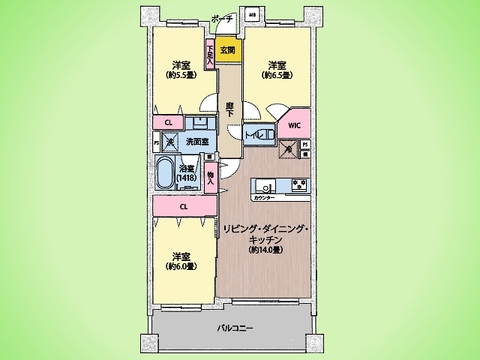 ○間取り図○
