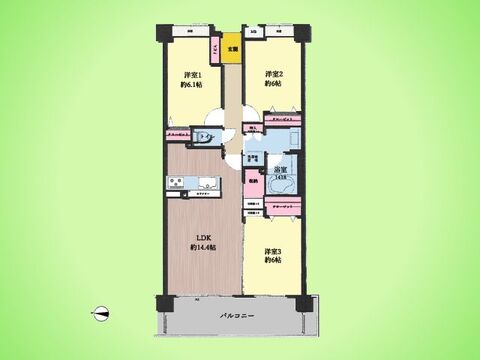 ○間取り図○