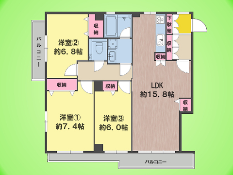 ○間取り図○