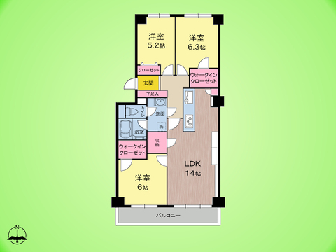○間取り図○