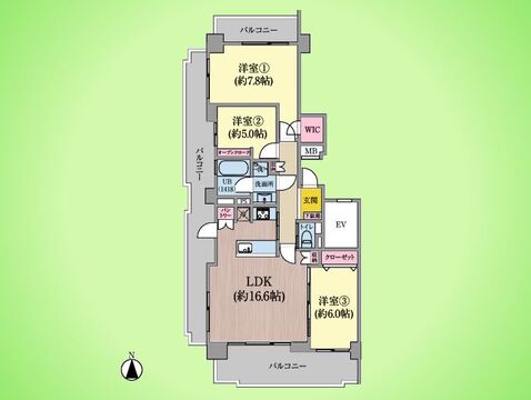 ○間取り図○