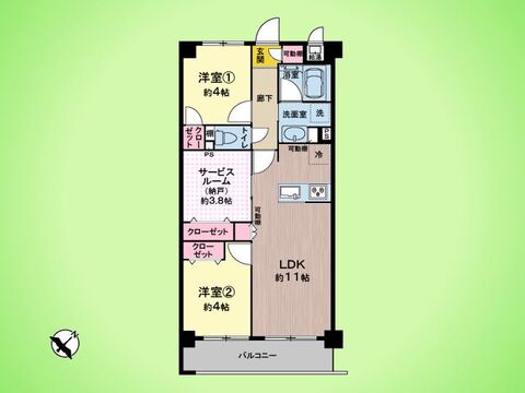 ○間取り図○