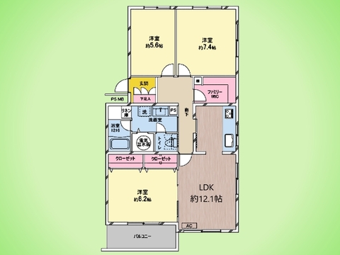 ○間取り図○