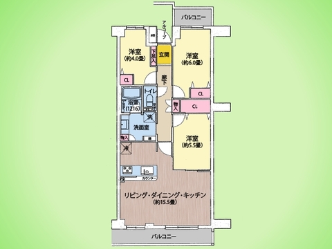 ○間取り図○