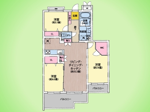○間取り図○
