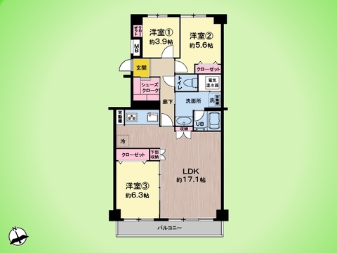 ○間取り図○