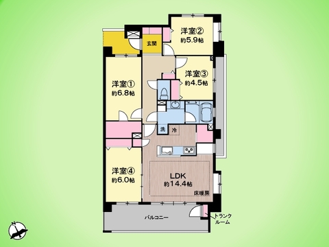 ○間取り図○