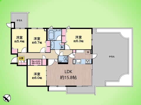 ○間取り図○
