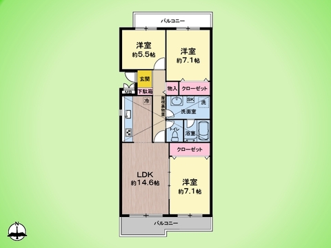 ○間取り図○