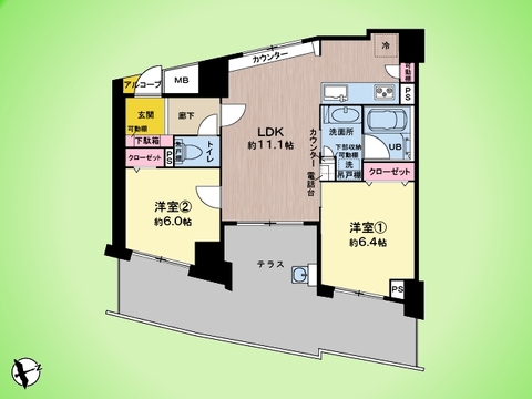 ○間取り図○