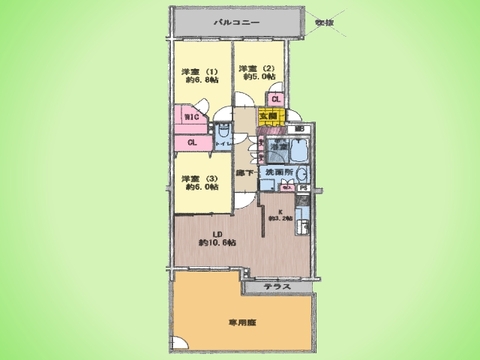 ○間取り図○