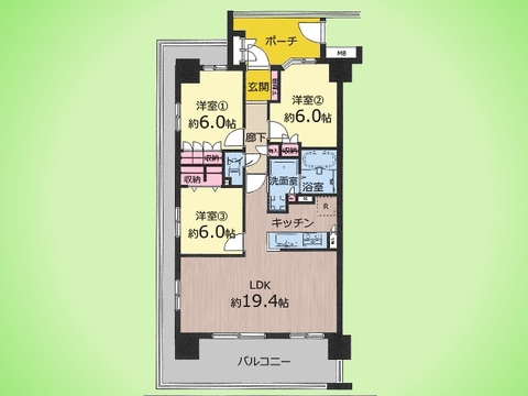 ○間取り図○