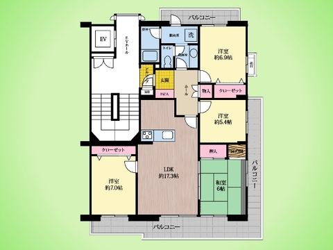 ○間取り図○