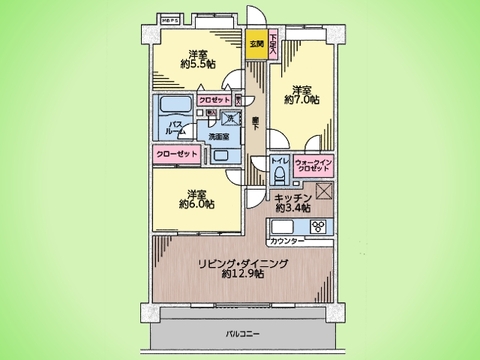 ○間取り図○