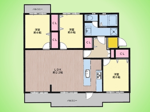 ○間取り図○