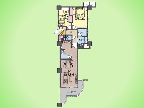○間取り図○