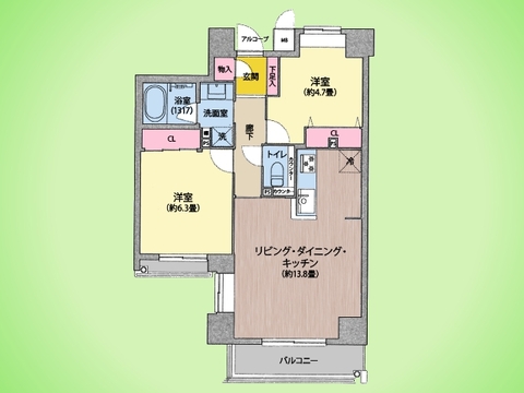○間取り図○