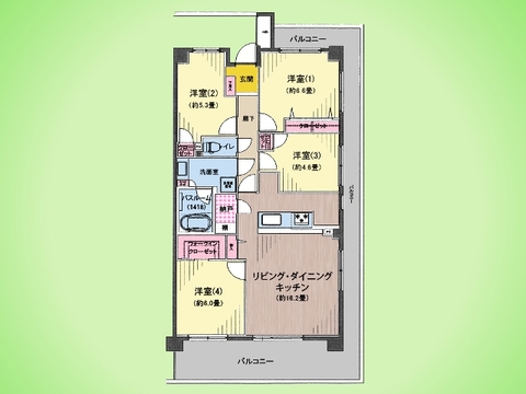 ○間取り図○
