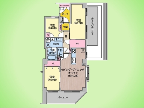 ○間取り図○