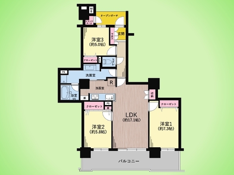 ○間取り図○