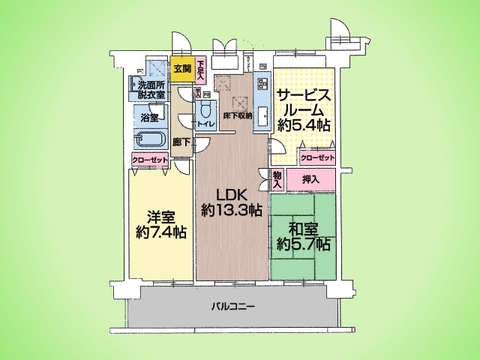 ○間取り図○