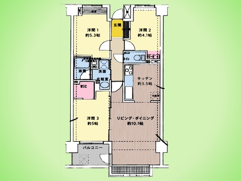 ○間取り図○