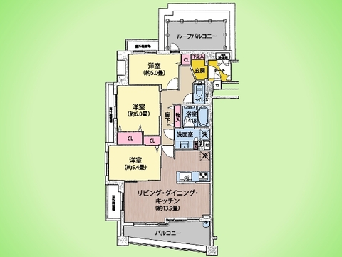 ○間取り図○