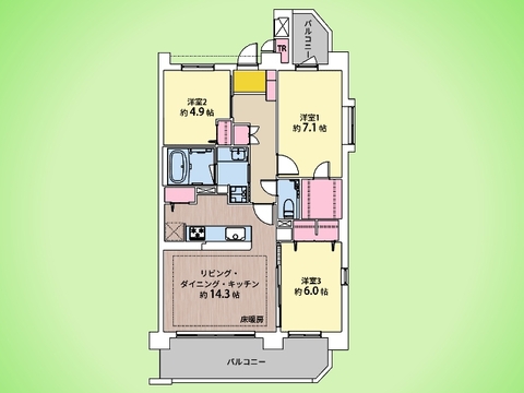 ○間取り図○