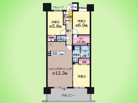 ○間取り図○