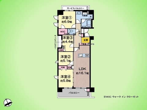 ○間取り図○