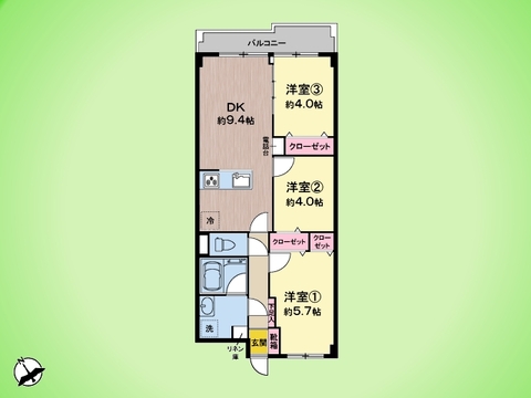 ○間取り図○