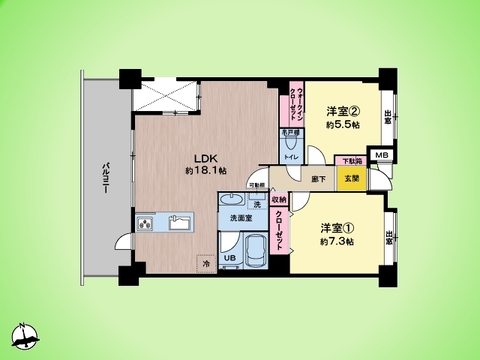 ○間取り図○