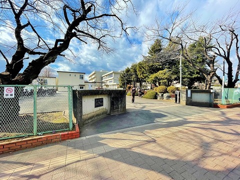 厚木市立厚木中学校　距離約600m