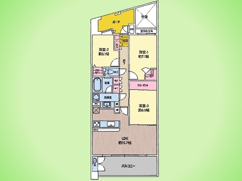 ○間取り図○