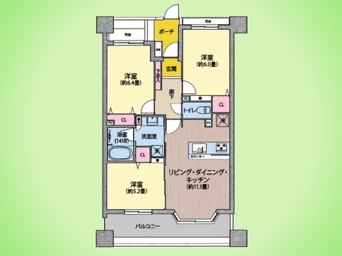 ○間取り図○