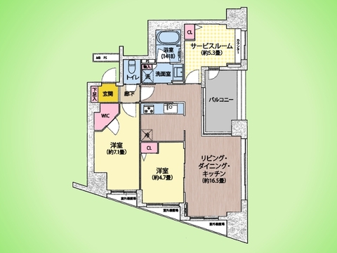 ○間取り図○
