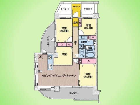○間取り図○