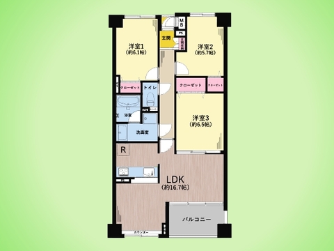○間取り図○